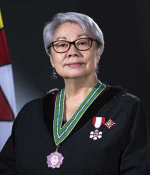 Commissioner - Hon. Eva Aariak C.M. O.Nu.